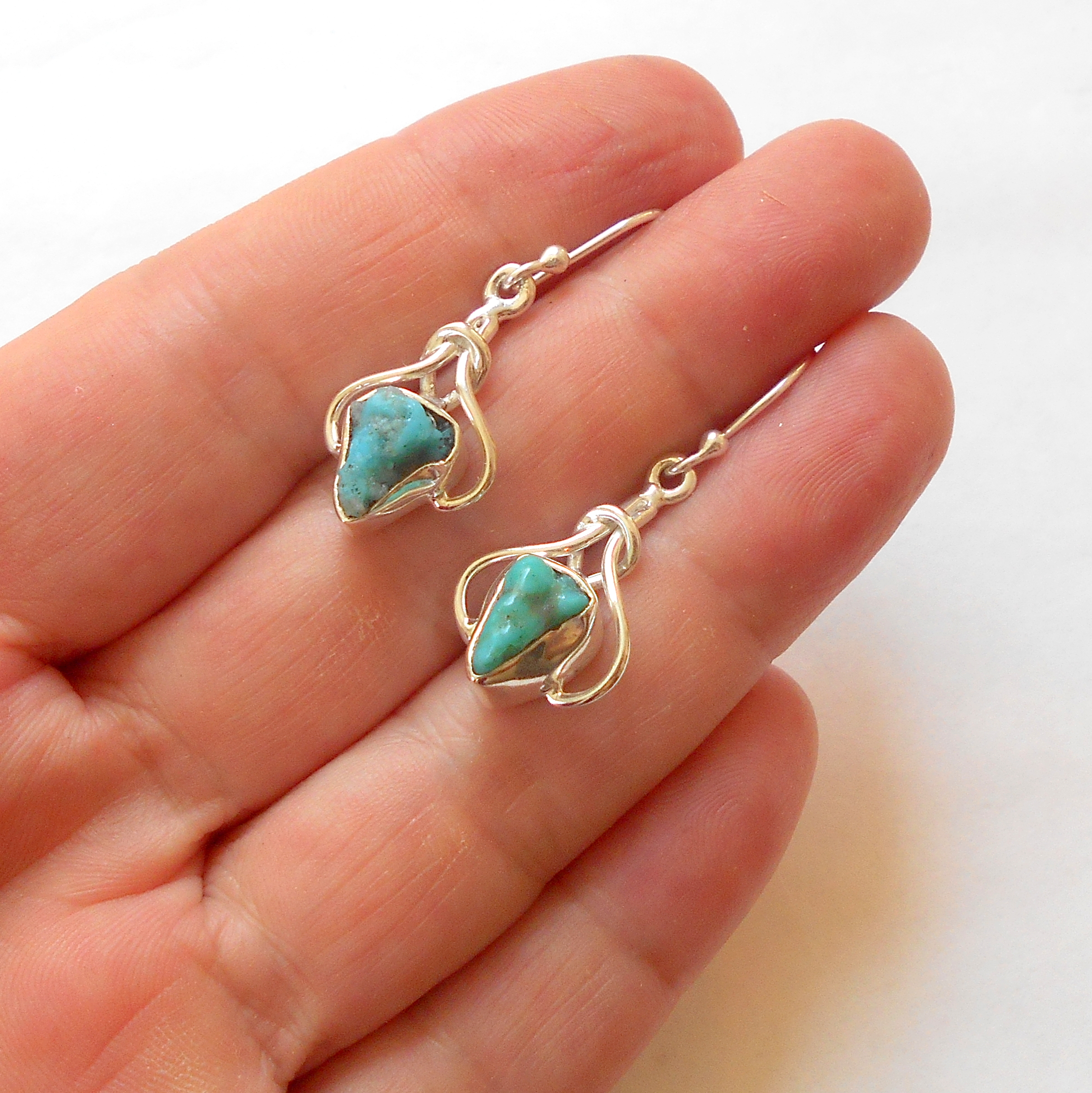 Turquoise Sterling Silver Earrings